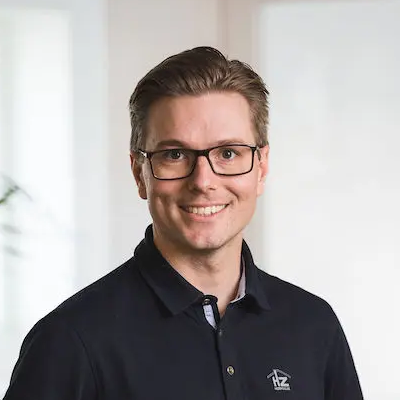 Bild på Martin Andersson, HZ bygg